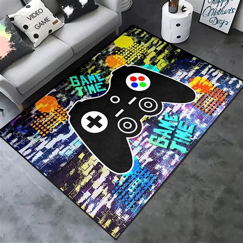 video game area rugs|gaming rugs for bedroom.